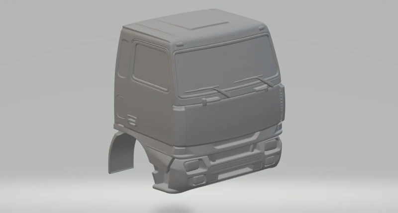Sisu cabin 3D Print Model .c4d .max .obj .3ds .fbx .stl .blend
