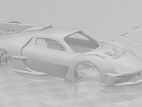 Mc 극단 3D 프린트 모델