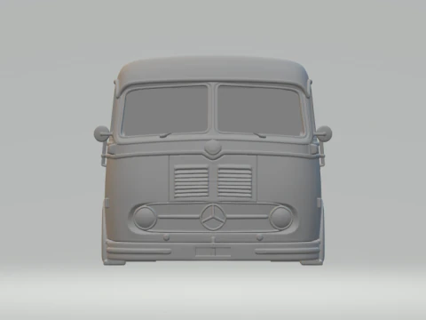 Mercedes benz LP 19551969 3D Print Model