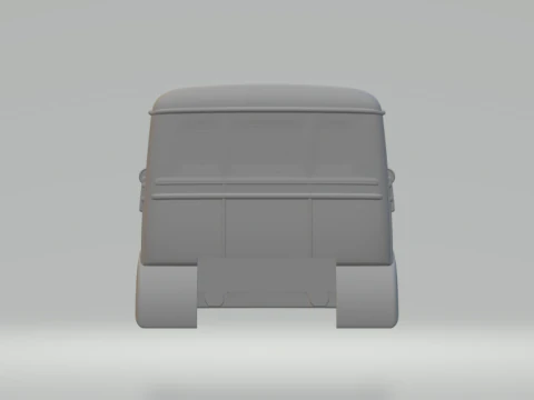 Mercedes benz LP 19551969 3D Print Model