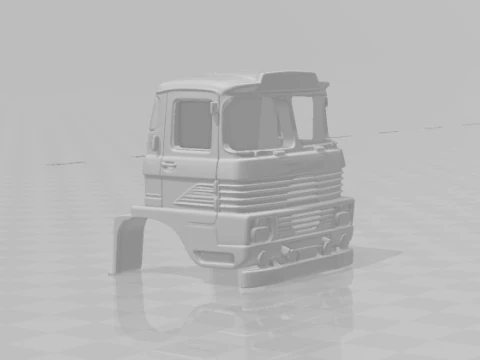 Кабіна Scammell 3D Принт Модель