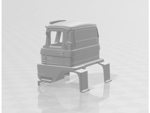 Scammell cabin 3D Print Model