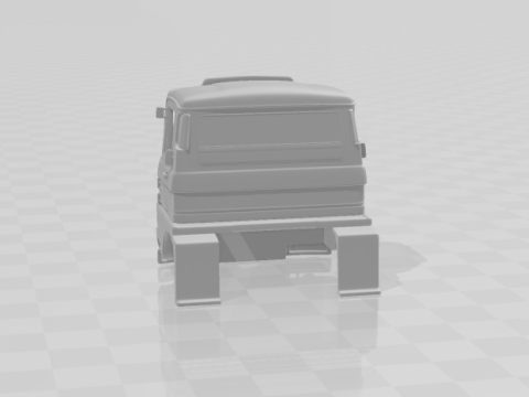 Scammell cabin 3D Print Model