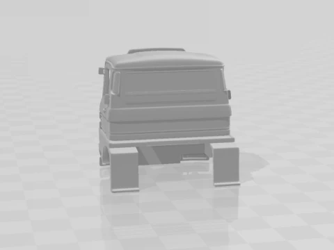 Scammell cabin 3D Print Model