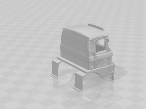 Scammell cabin 3D Print Model