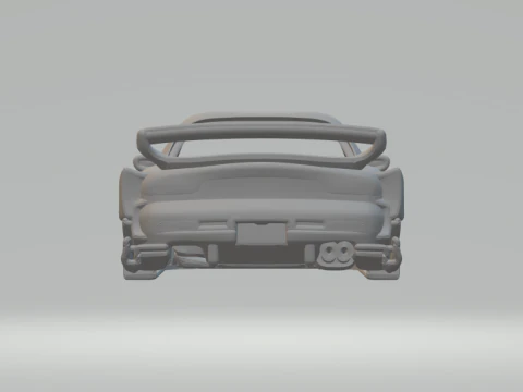Mazda rx7 custom 3D Print Model