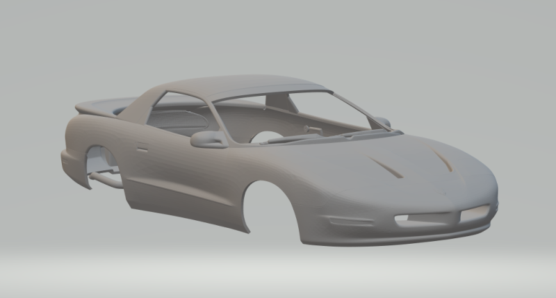 Mazda rx7 op maat 3D printmodel .c4d .max .obj .3ds .fbx .stl .blend 