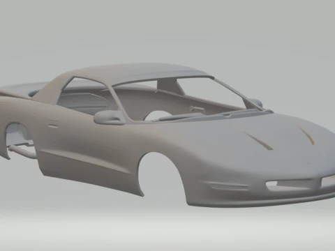 Mazda rx7 personalizado Modelo de impresión 3D