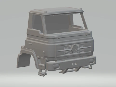 Кабина Рено Д. 3D Принт Модель