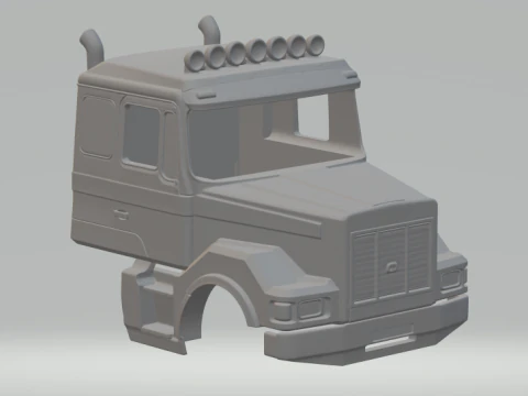 Человек-грузовик на заказ 3D Принт Модель