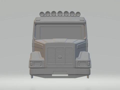 Man truck custom 3D Print Model
