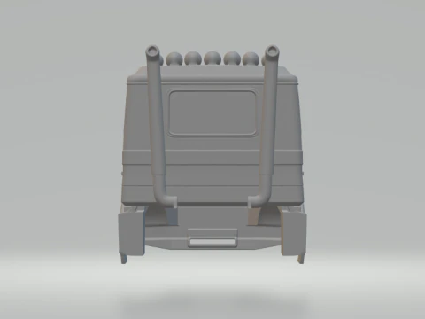 Man truck custom 3D Print Model