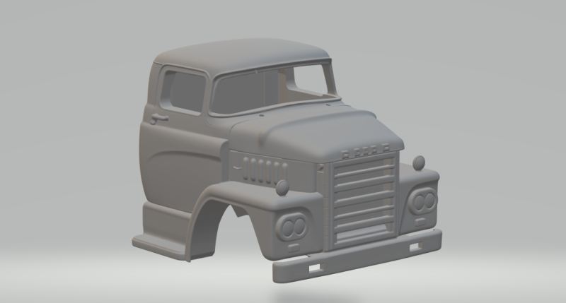Dodge LCF series 3D Print Model .c4d .max .obj .3ds .fbx .stl .blend 