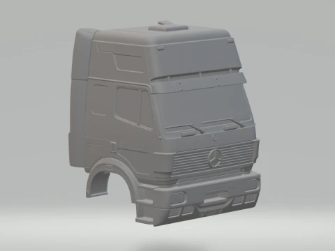 Грузовик Mercedes Benz NG80 тип 1928 г. 3D Принт Модель