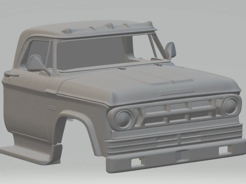 Додж д100 3D Принт Модель