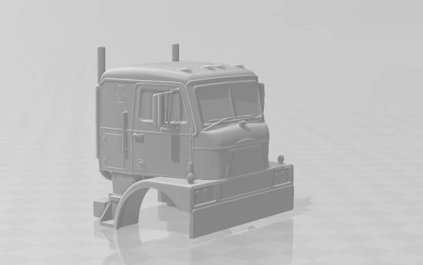 Mack 3D Print Model .c4d .max .obj .3ds .fbx .stl .blend 