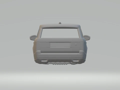 Range rover 3D Print Model
