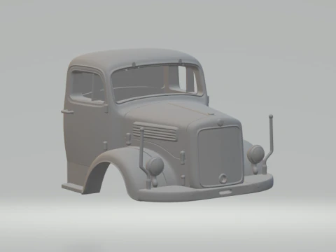 Кабина мерседес 3D Принт Модель