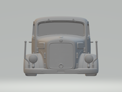 Cabin mercedes 3D Print Model