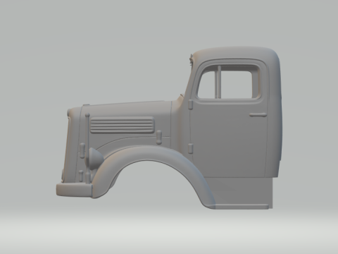 Cabin mercedes 3D Print Model