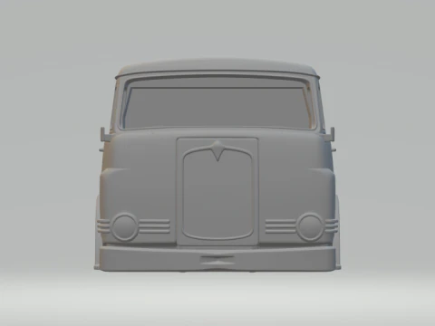 Man cabin truck 3D Print Model