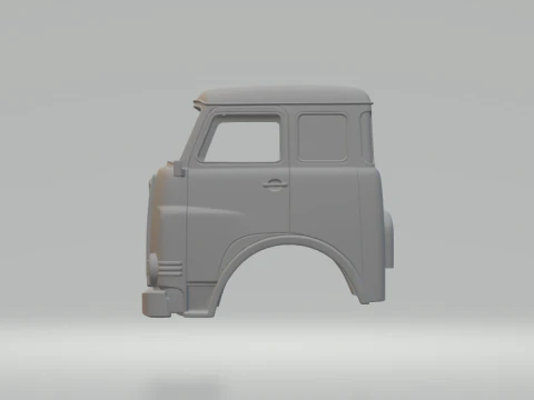 Man cabin truck 3D Print Model