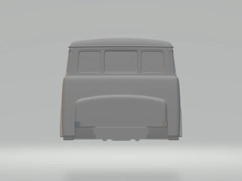 Man cabin truck 3D Print Model