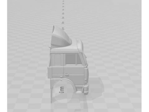 Man cabin truck 3D Print Model