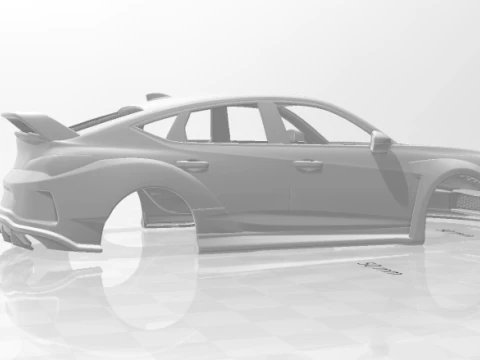 Acura integra 3D Print Model