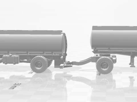 Fnm d-11000 double truck 3D Print Model
