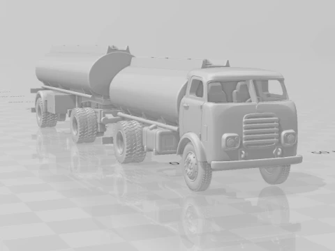 Fnm d-11000 double truck 3D Print Model