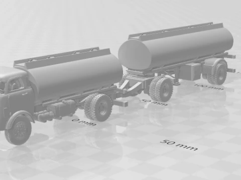 Fnm d-11000 double truck 3D Print Model