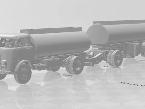 Fnm d-11000 double truck 3D Print Model