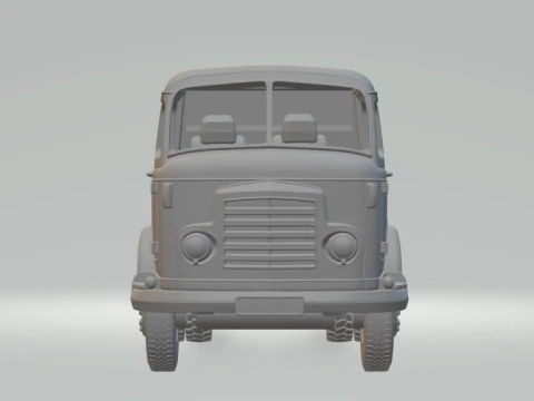 Commer double tanker 3D Print Model