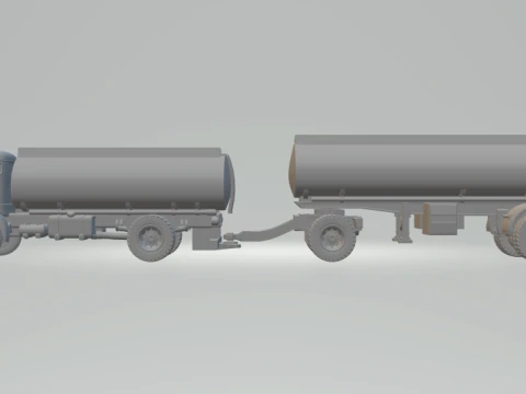 Commer double tanker 3D Print Model