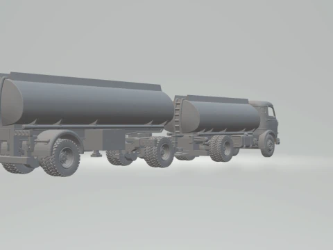 Commer double tanker 3D Print Model