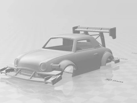 Nissan figaro 3D Print Model