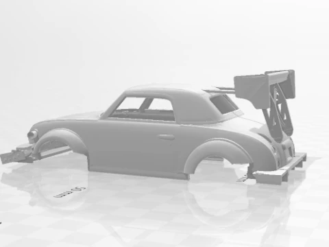 Nissan figaro 3D Print Model