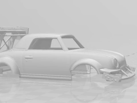 Nissan figaro 3D Print Model