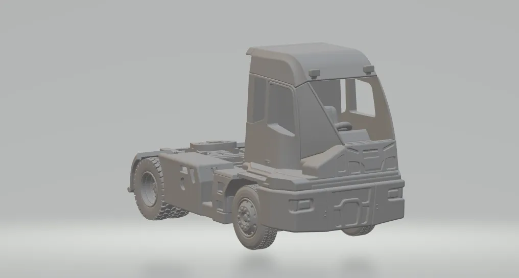 Terminal truck electric 3D Print Model .c4d .max .obj .3ds .fbx .stl .blend 