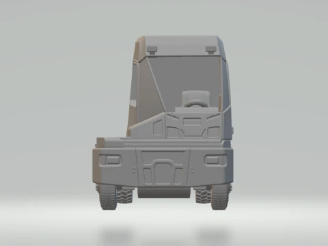 Terminal truck electric 3D Print Model