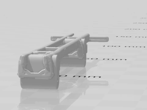 Chassis truck 3D Print Model