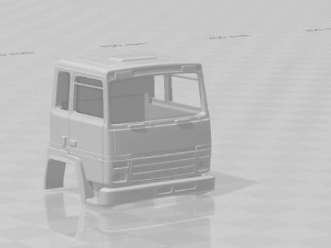 Chassisvrachtwagen 3D printmodel