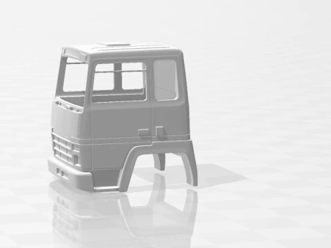 Chassis truck 3D Print Model