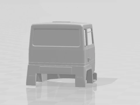 Chassis truck 3D Print Model