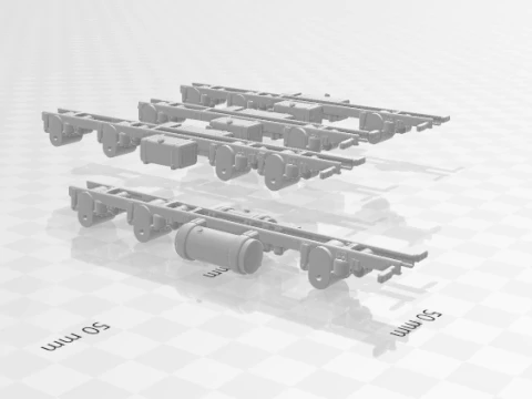 Pack de chassis 3D Print Model