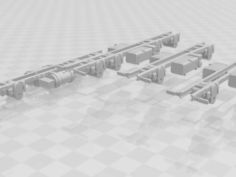 Pack de chassis 3D Print Model