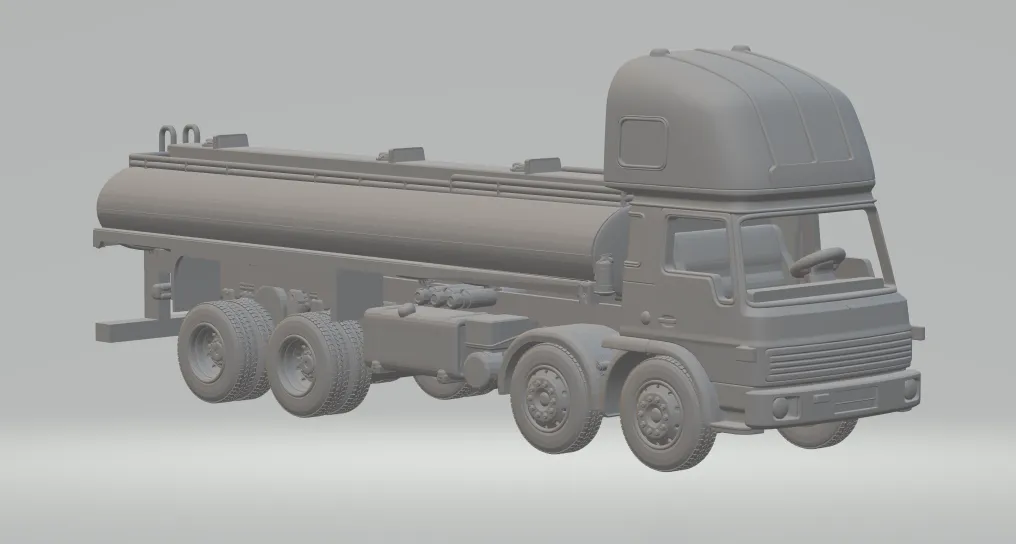 BEDFORD TL 3D Print Model .c4d .max .obj .3ds .fbx .stl .blend 