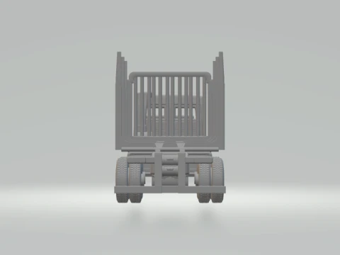 Cargo 8x4 3D Print Model