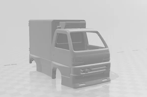 Honda Acty 3D Print Model .c4d .max .obj .3ds .fbx .stl .blend 